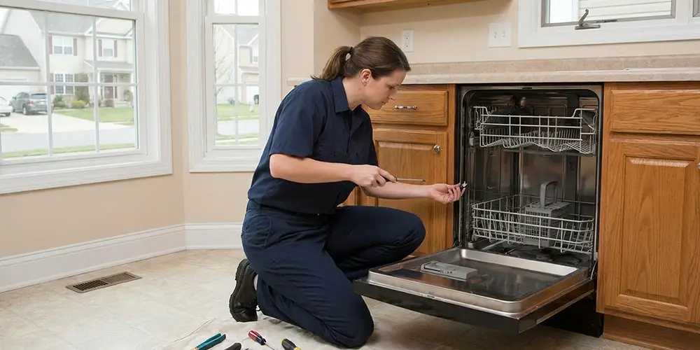 Dishwasher Latch Replacement in Encinitas, CA
