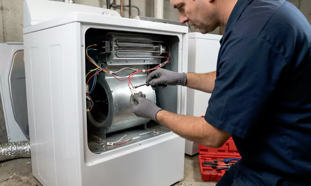 Dryer Thermal Fuse Replacement in Encinitas, CA