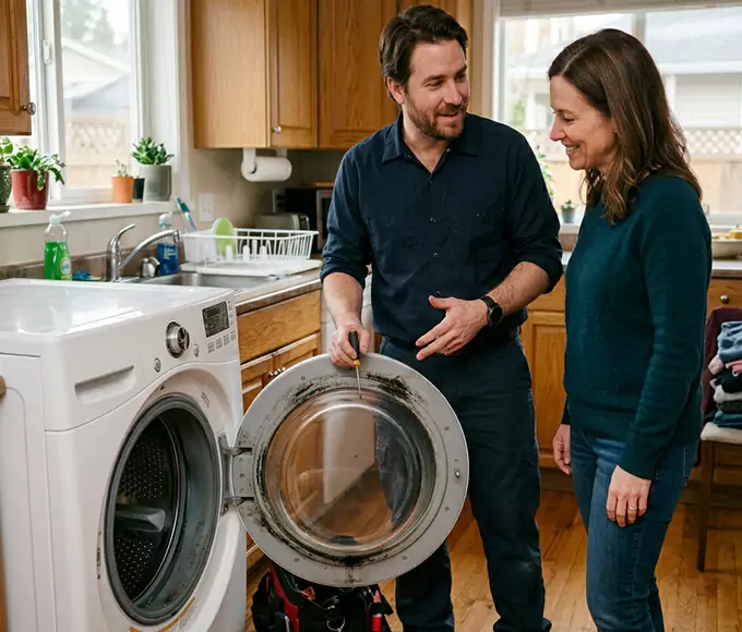 Why Encinitas, CA Homeowners Choose Encinitas Appliance Pro for Washer Door Seal Replacement?